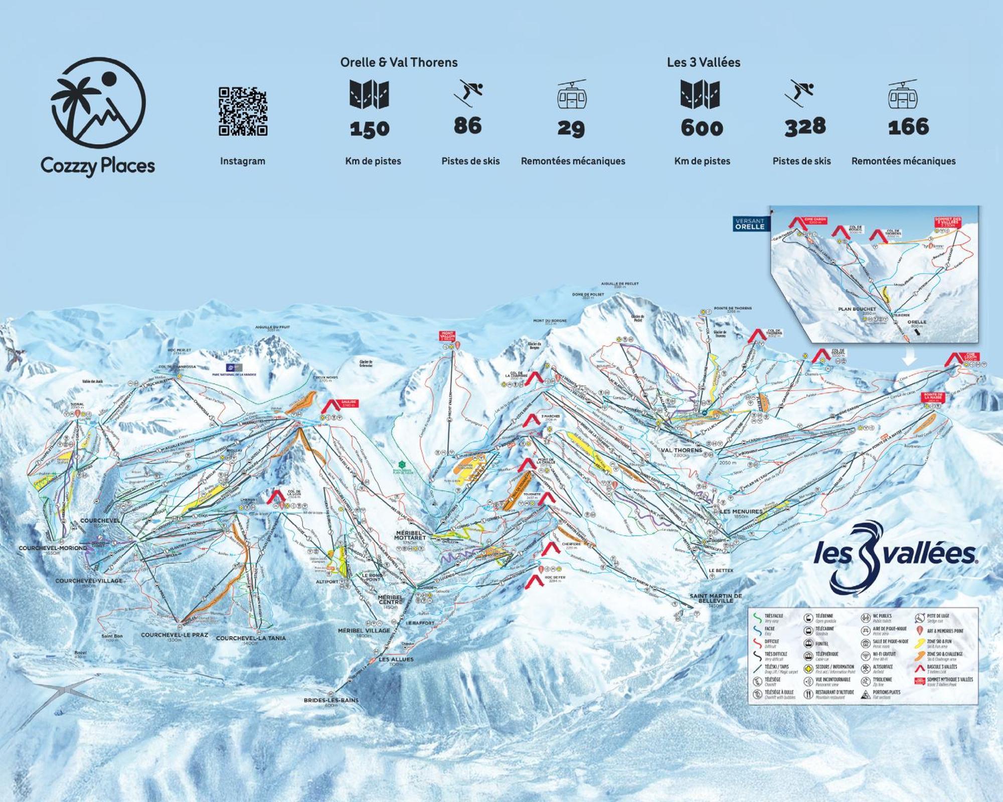 Cozyloge, Orelle & Les 3 Vallees Buitenkant foto